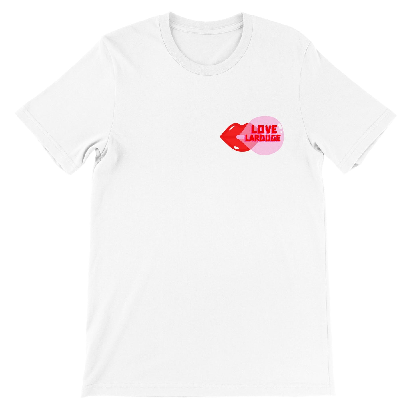 LOVE LAROUGE Premium "LIT CHICK" Unisex Crewneck T-shirt