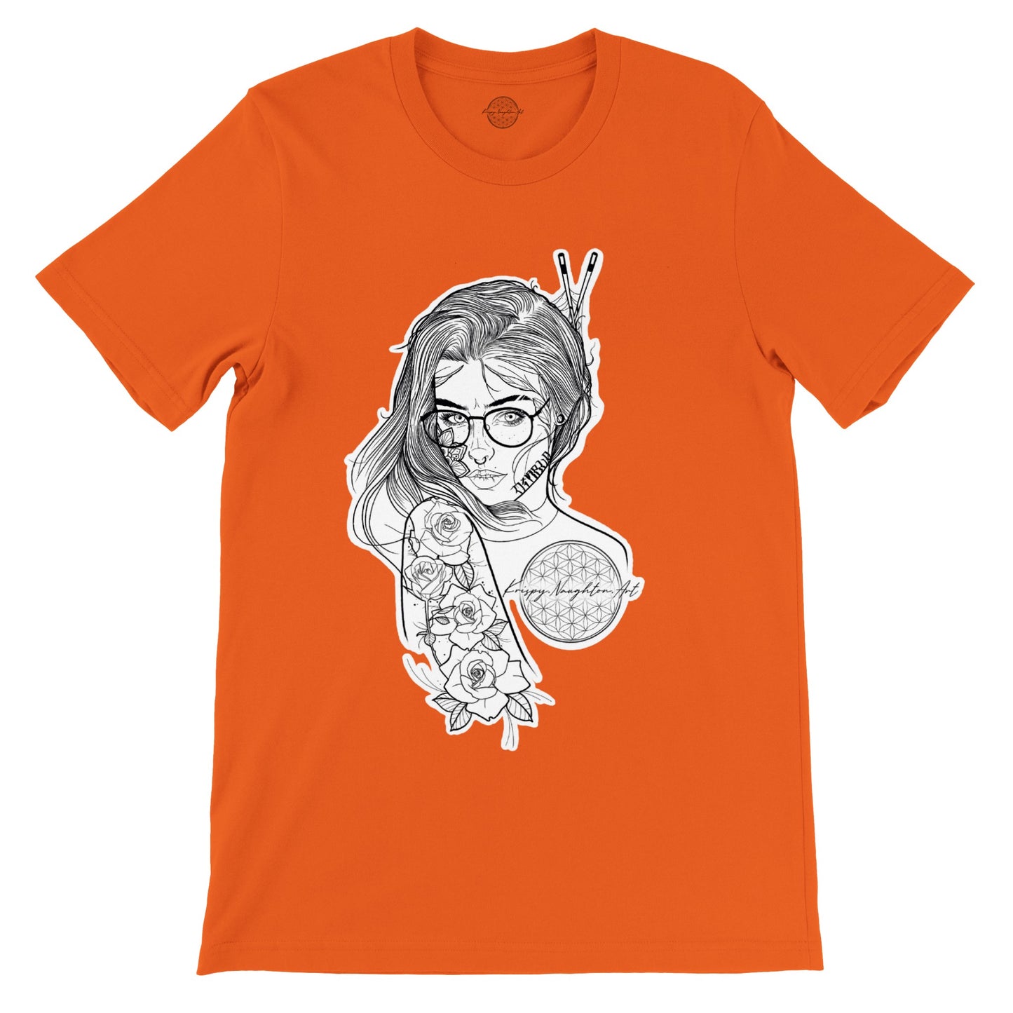 KRISPY NAUGHTON "ALT-R Girl" Premium Unisex Crewneck T-shirt