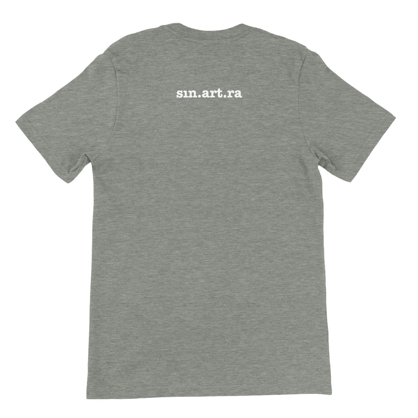 SWIRLY SINATRA "PSYCHEDELAFART" Unisex Crewneck T-shirt Pocket and Full Back Print.
